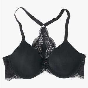 Maidenform Racerback Front Close Black Bra 40C